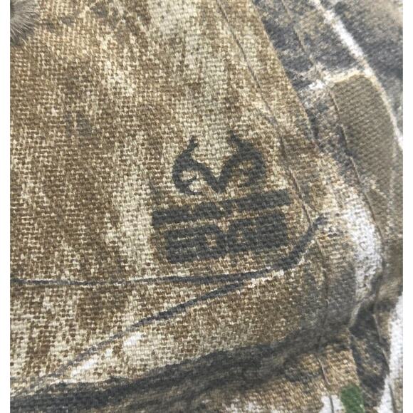 Outdoor Cap Strapback Cap Realtree Edge Camouflage USA Flag Camo Hunting Hat - Picture 6 of 10